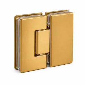 Glass To Glass Hinges 180° - Golden