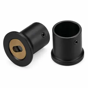 Wall to Pipe Holder - Black