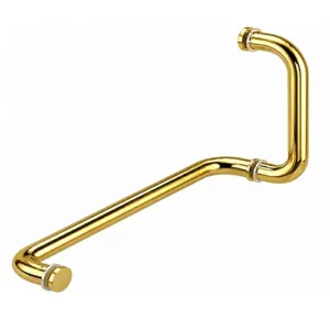 Shower Glass Door Round Handle (20/40) - Golden